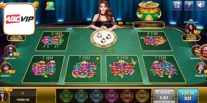 Bầu cua ABCVIP có luật chơi đơn giản